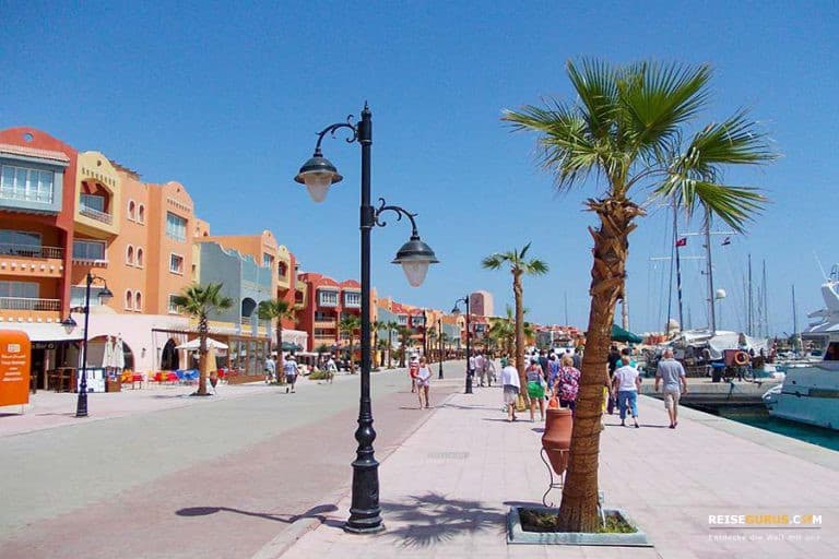 Shopping Hurghada einkaufen Marina Bay