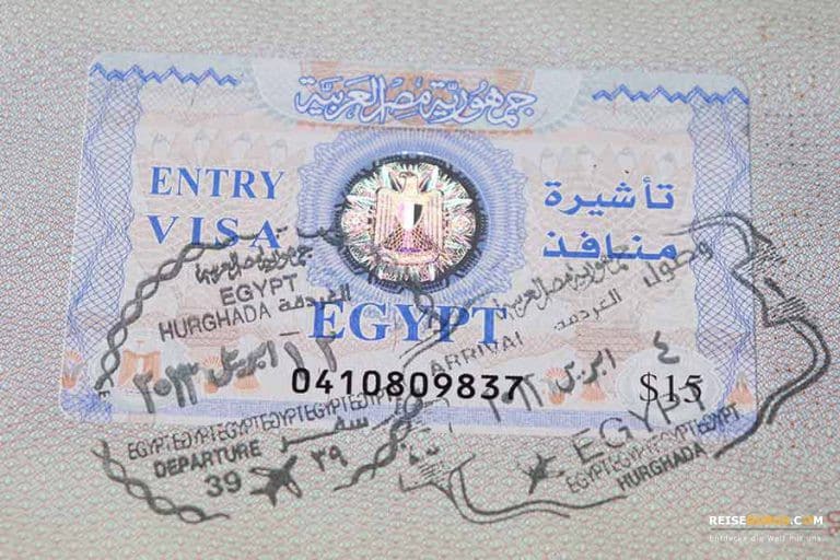 Visum Aegypten online beantragen