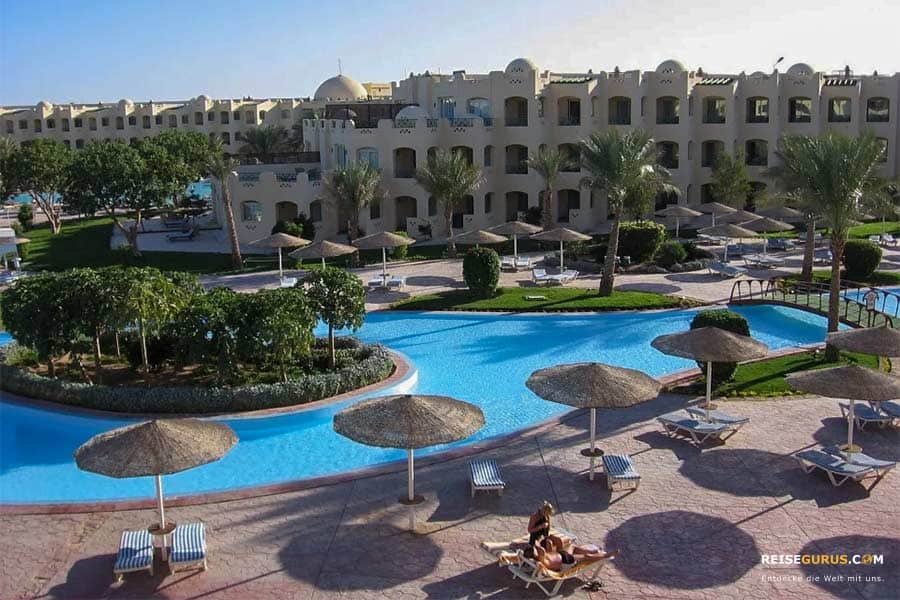 Hotelpool in Hurghada