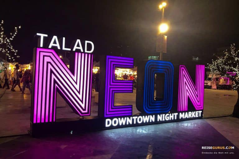 Downtown Night Market Talad Neon Bangkok