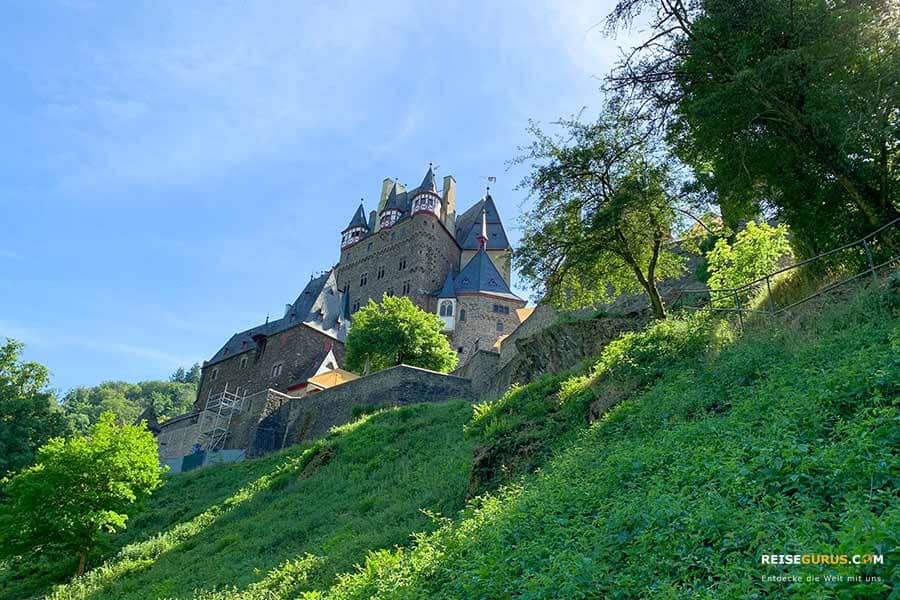 Anreise zur Burg Eltz an der Mosel