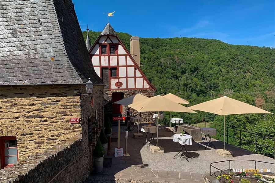 Restaurants der Burg Eltz an der Mosel