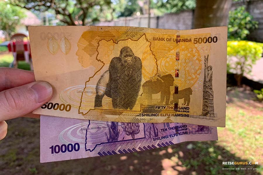 Trinkgeld in Uganda